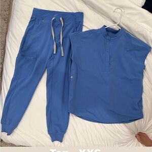 Figs Women’s blue scrubs